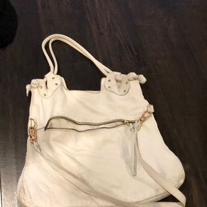 Pietro Alessandro white leather bag